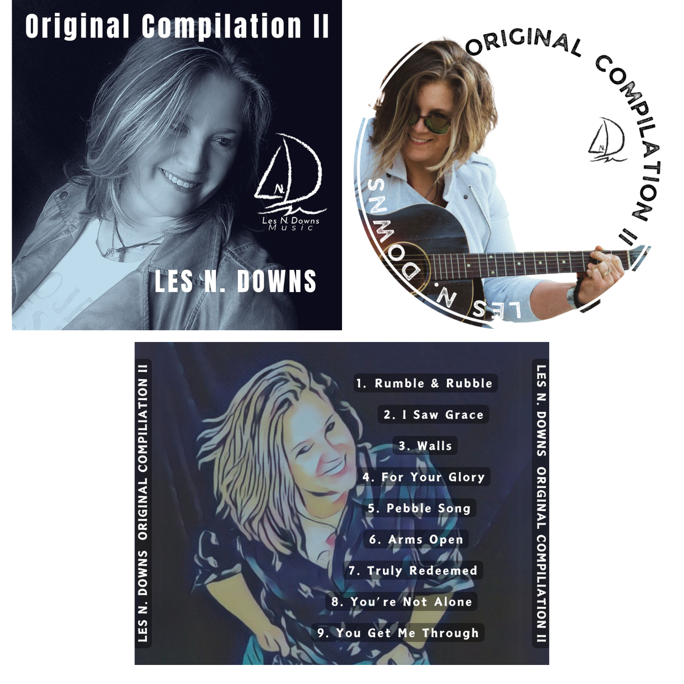Albums on CD or Digital Download