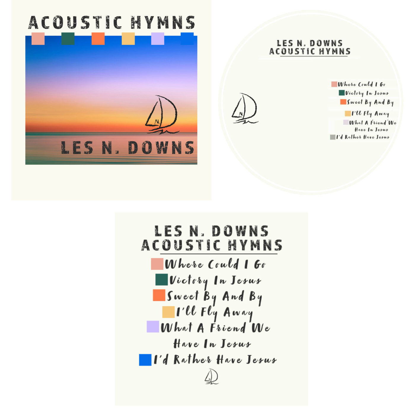Albums on CD or Digital Download
